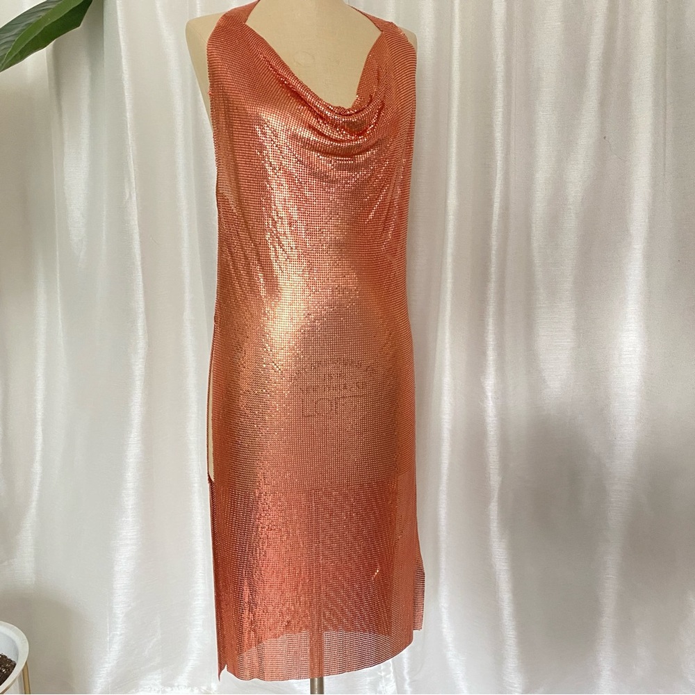 Nasty Gal Chain Mail dress NWT - Labeled sz large. Fits as medium